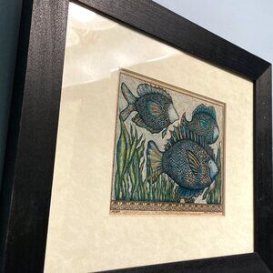 Fish! Framed print signed by artist